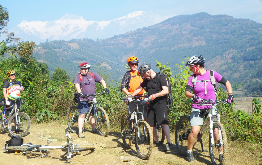 Kathmandu Pokhara Biking